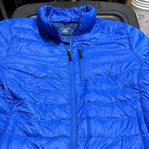Club Room Vibrant Blue Puffer Jacket